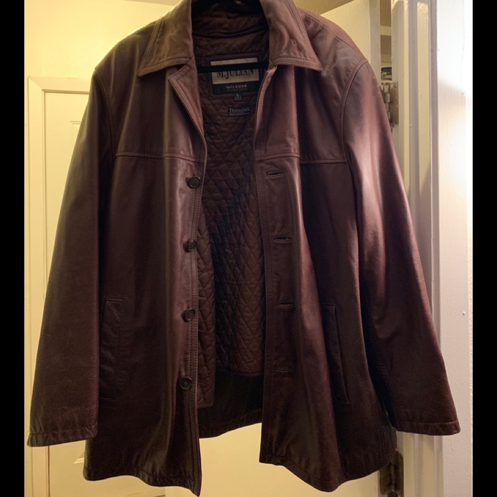 Men’s M.Julian Wilson’s Leather Jacket Size L